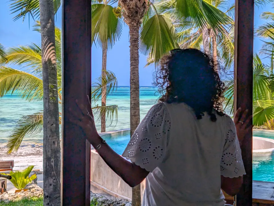 Balcony Ocean View – Asili House Zanzibar