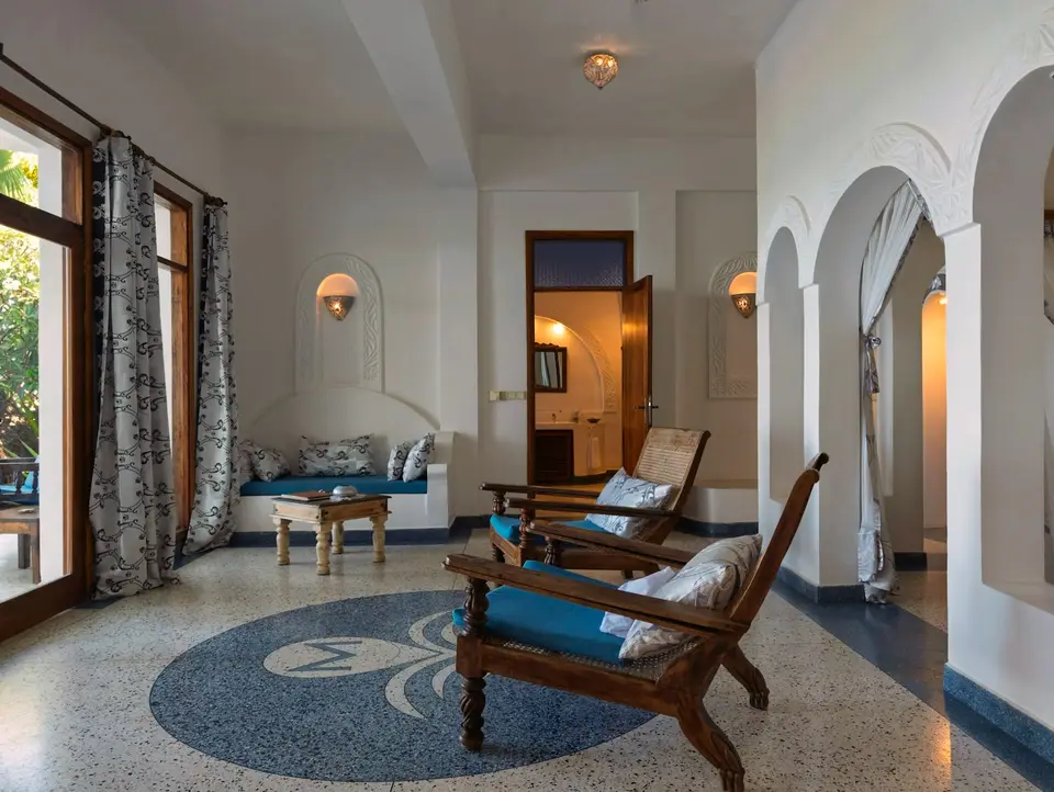 Room Mwezi Interior View – Villa Kidosho Zanzibar