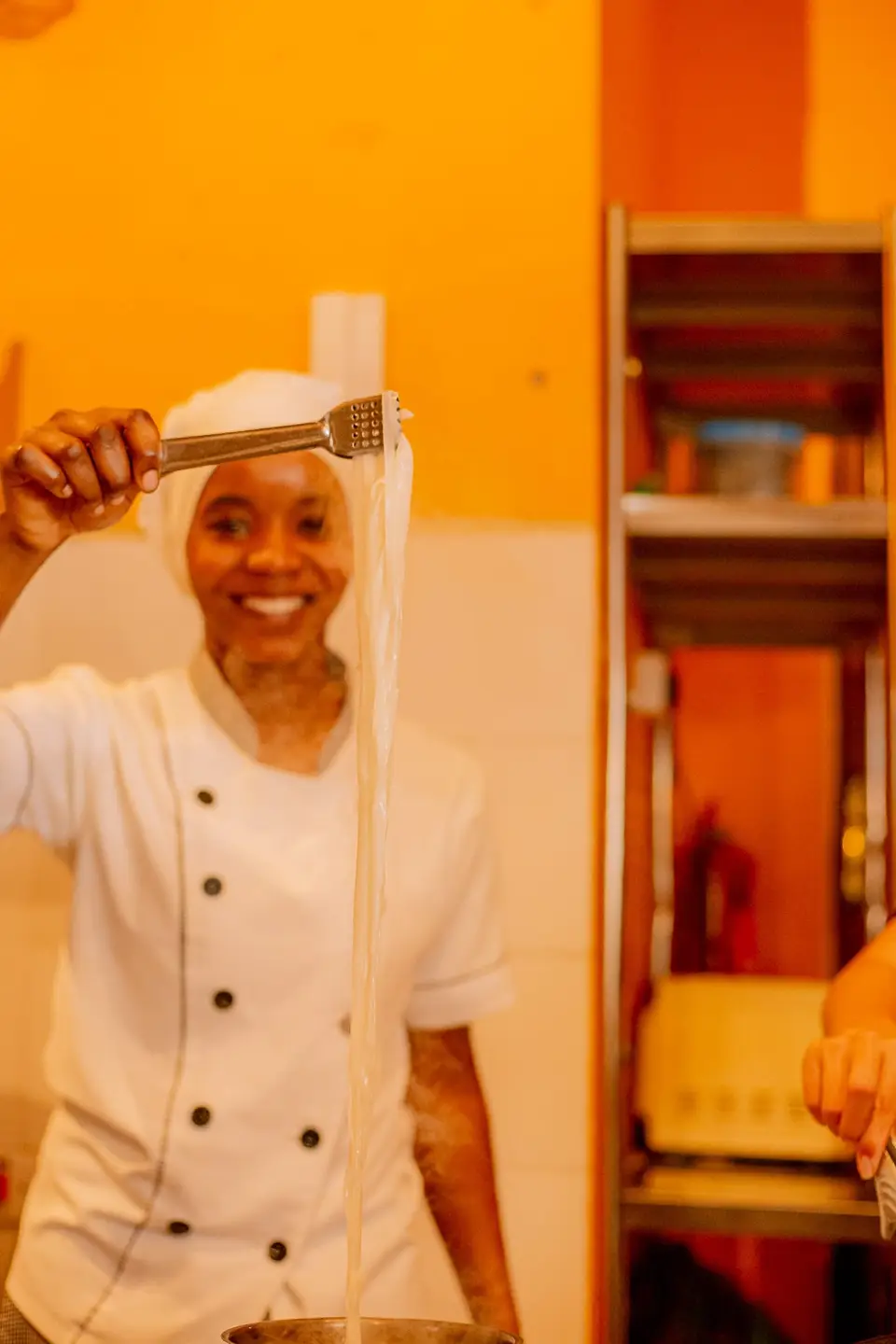 Bertha Showing Rice Noodles – Duyen by Kim